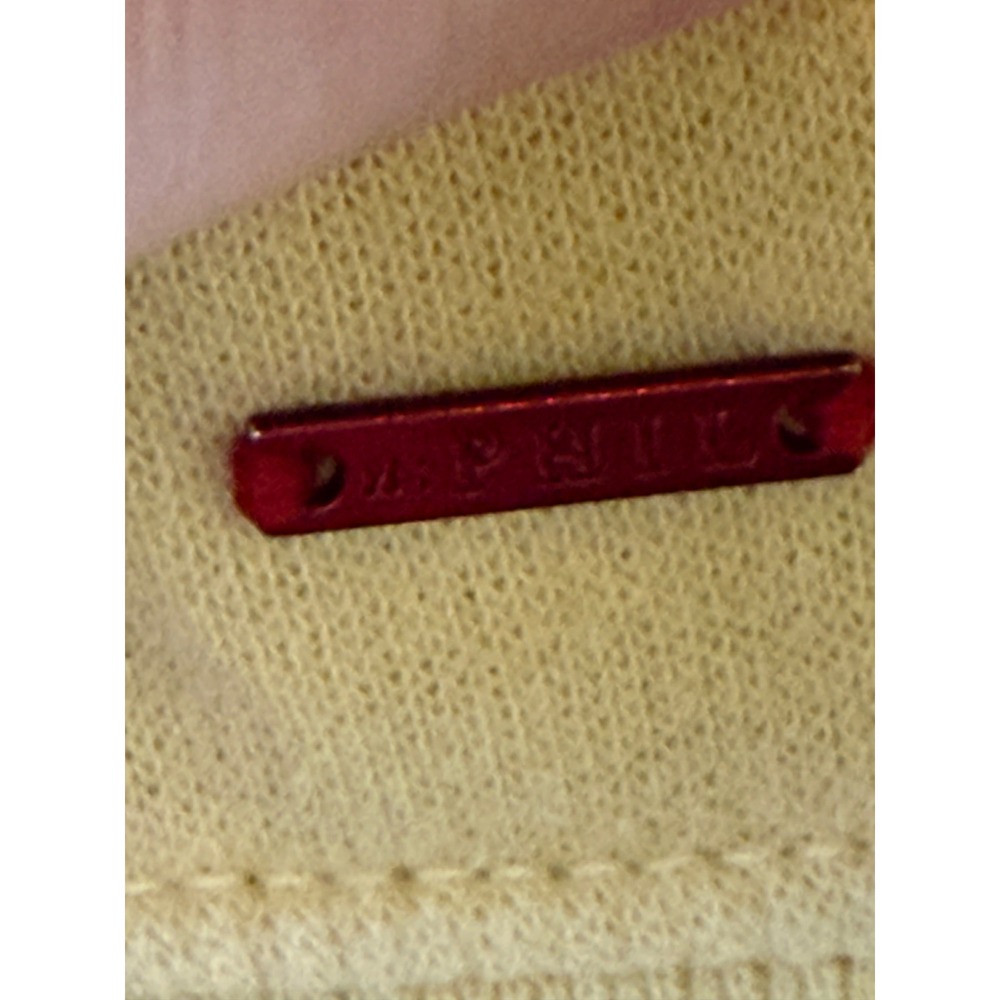 n:PHILANTHROPY Reeves Sweatshirt Women Small Yellow Crop Distressed Streetwear - Picture 11 of 15